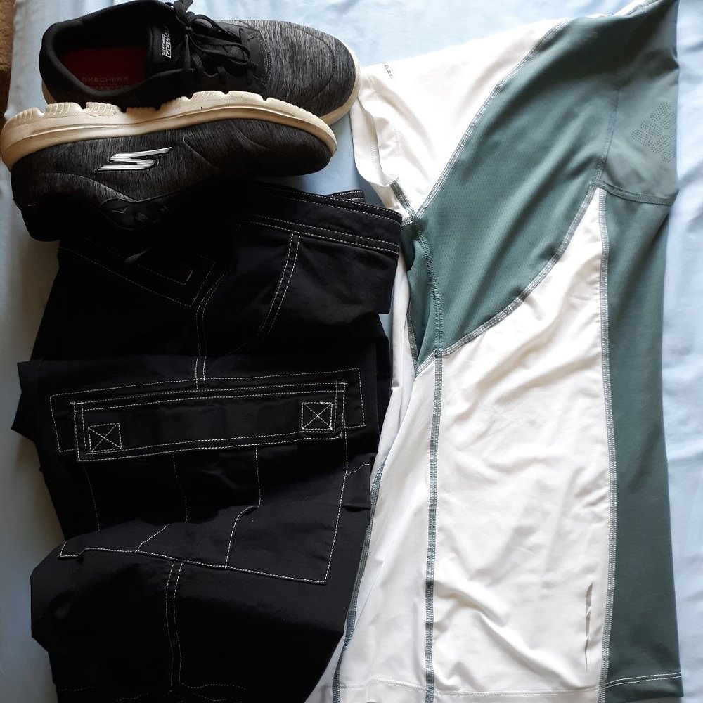 Columbia Omni Freeze White & Green Tee